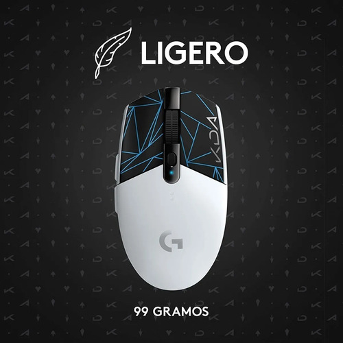 Mouse Gamer Inalámbrico Logitech G305 Hero Edición K/da Lol