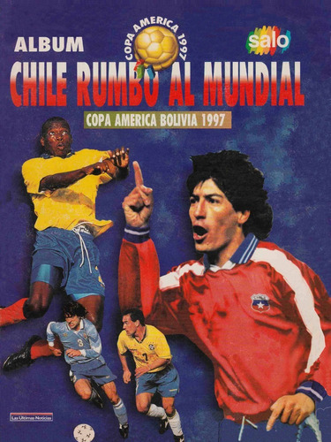 Álbum Copa America 1997 Bolivia Salo Formato Impreso 