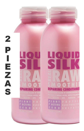 Acondicionador Real Raw Liquid Silk 355 Ml,2