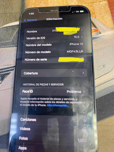 iPhone 12 64gb No Face Id Desbloqueado