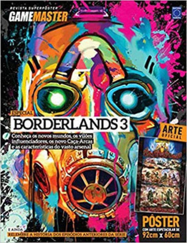 REVISTA SUPERPÔSTER - BORDERLANDS 3, de a Europa. Editora Europa, capa mole em português