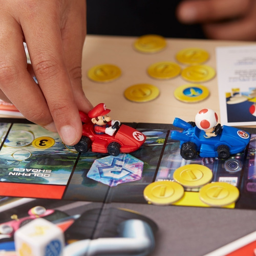 Juego de mesa Monopoly Gamer Mario Kart Hasbro E1870