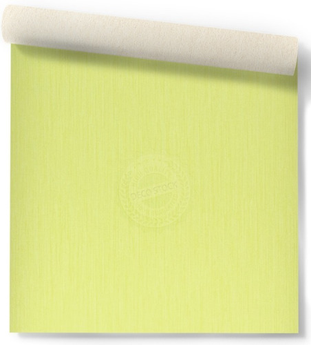 Papel Vinilico Semiliso Amarillo Galia Muresco 49/5 Dstock