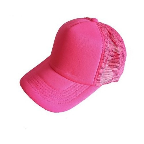 Combo Gorra Visera Trucker Fluo Varios Colores X 12 Unidades