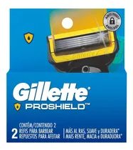 Comprar Cartuchos para Máquina de Afeitar Gillette Fusion Proshield 2 Cartuchos