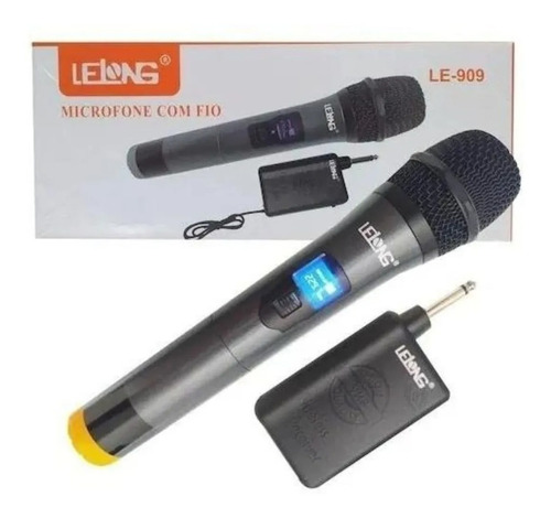 Microfone Profissional S/ Fio Wireless Para Igrejas Musicas 