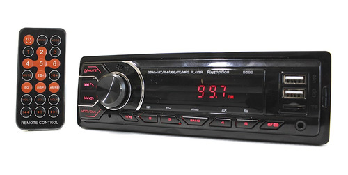 Aparelho Rádio Mp3 Carro Fm Usb Player Bluetooth Sd Controle