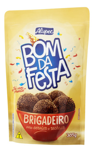 Brigadeiro Alispec Bom da Festa Sachê 385g