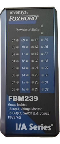 Foxboro Invensys Fbm239 Monitor De Voltaje Switch P0927ag