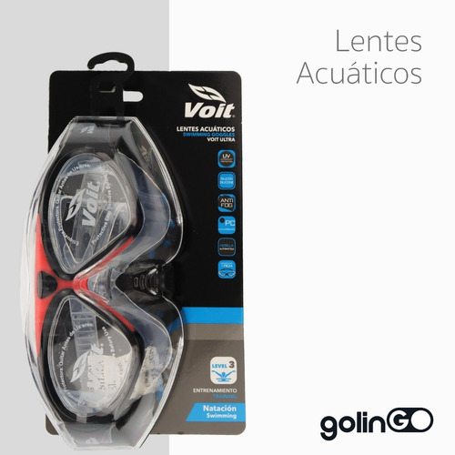 Goggle Voit Ultra Deportes Natación G-395 Competencia
