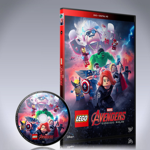 Lego Marvel Codigo Rojo Dvd Latino/ingles