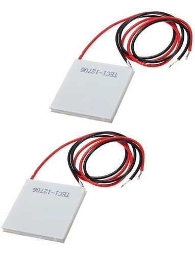 2 Piezas Celda Peltier Tec1-12706 12v 60w 7a Arduino