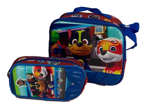 Lonchera Portacomida Paw Patrol + Cartuchera