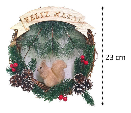 Guirlanda Enfeite Natal Decoração Porta Entrada | Parcelamento sem juros Guirlanda Enfeite Natal Decoração Porta Entrada | Parcelamento sem juros