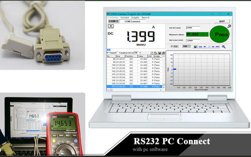 Multímetro Capacitancia Frecuencia Diodo True Rms Pc Win Usb