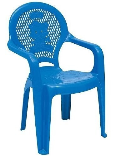 10 Cadeira Infantil Kids Catty Azul Lar Tramontina 92264070