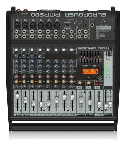 Behringer Europower Pmpchannel 500w Powered Mixer