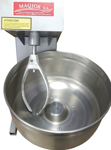Imagen 4 de 5 de Amasadora Industrial Maqjor 20kgs. Premium