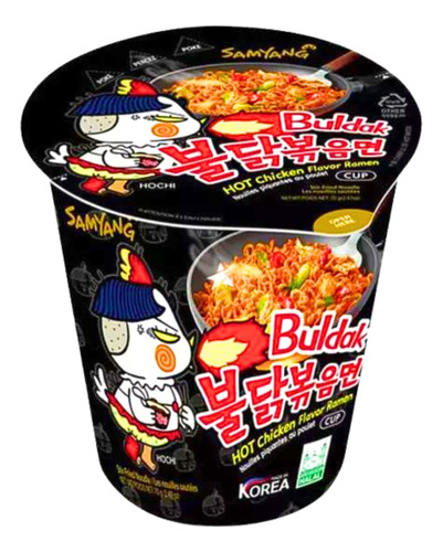 Ramen Coreano Sabor Hot Chicken Cup X70gr Samyang Buldak