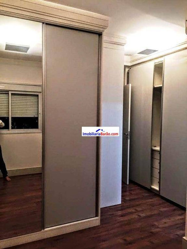 Imagem 10 de 28 de O Apartamento Perfeito Para Você Morar Com Todo O Requinte E Conforto No Golden Square Aphaville Campinas 140 M² - Ap0076