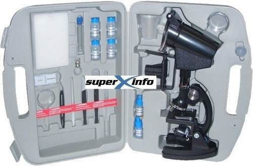 Microscpio Citiwel Xsp-2xt C/ 98 Pcs 300x/600x/1200+maleta