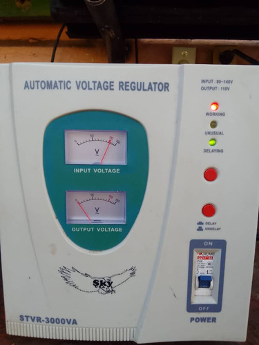 Regulador De Voltaje Automático Stvr-3000va