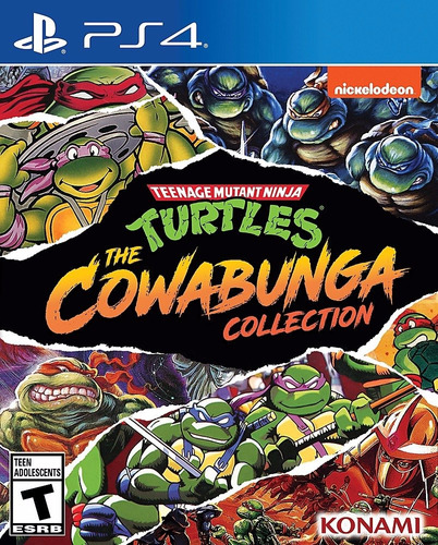 Tortugas Ninja Cowabunga Collection Ps4 Nuevo Fisico