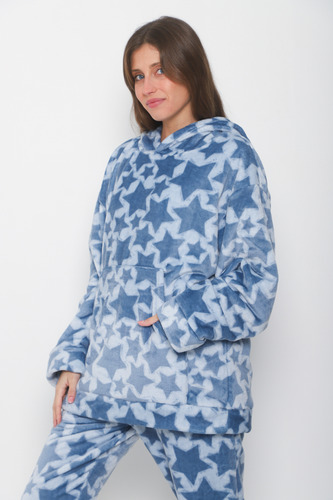 Pijama Wop Clothing Pantalón Polar Soft Mujer Doble Estrella