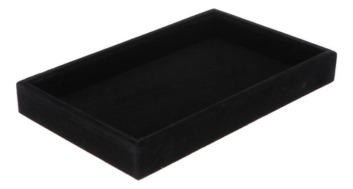 Bandeja De Joyería De Apilable Para Pendientes, Negro