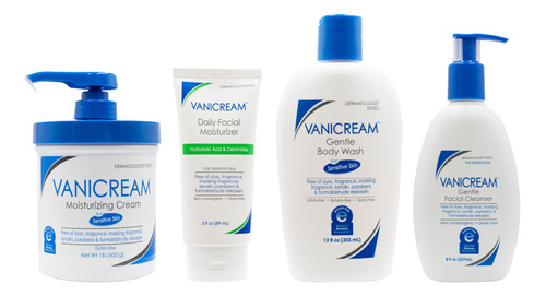 Vanicream Essentials Kit: Crema Hidratante Ultrahidratante,.