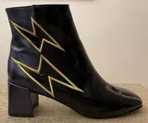 Comprar Botas Sarkany Negro Y Azul Impecables Talle 39