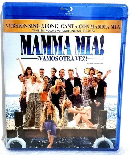 Mamma Mia! Vamos Otra Vez Version Sing Along Blu-ray