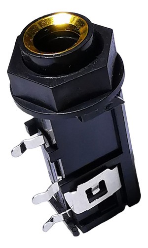 Conector Jack 6.3mm Mono (hembra) Paquete 2pcs