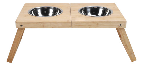 Cuencos Elevados Para Gatos Soporte Multiusos Doble De