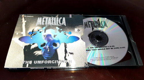 Metallica The Unforgiven Ii Cd Single 1998 Usa Ozzyperu