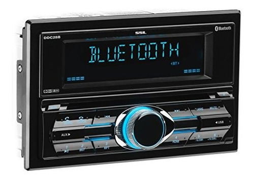 Receptor Para Automóvil Sound Storm Ddc28b - Bluetooth - Cd 