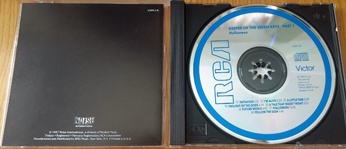 Helloween - Keeper Of The Seven Keys Part I Cd 1era Ed. Eu (Usado)