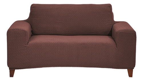 Protector Cubre Sala Sillón Sofá 2 Plazas Concord Café