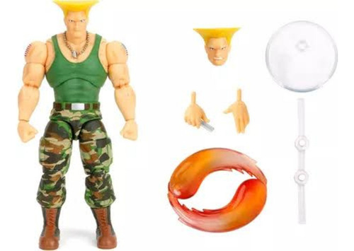 Guile Street Fighter Ii The World Warrior Jada Toys Original