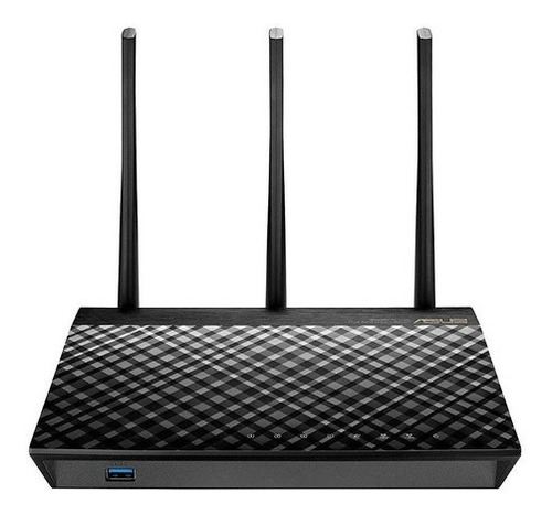 Access Point Repetidor Router Asus Rt-ac66u B1 Negro 110v