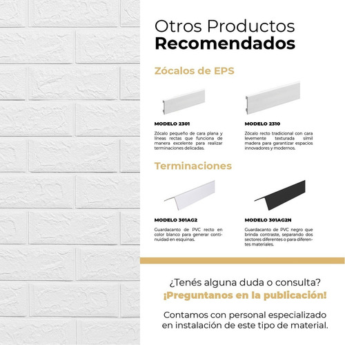 Imagen 5 de 10 de Pack Paneles Decorativos Autoadhesivos 3d Wall Panel X6 Uni