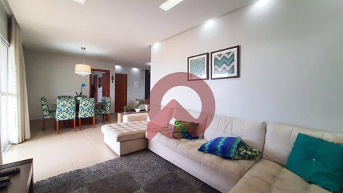 Imagem 16 de 30 de Apartamento Com 3 Dormitórios À Venda, 142 M² Por R$ 740.000,00 - Tupi - Praia Grande/sp - Ap3432