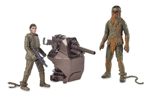 Star Wars Chewbacca Y Han Solo Force Link  Hasbro 