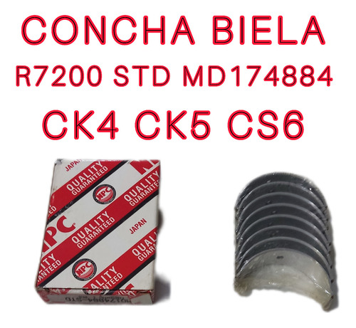 Concha Biela  Std Mitsubishi Lancer Signo Ck4 Ck5 Cs6 R7200a