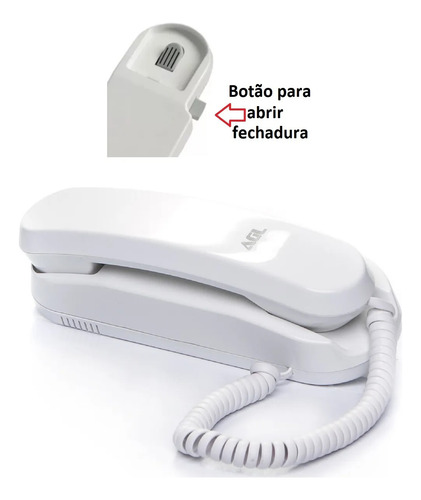 Kit Interfone Coletivo S500-8 Com 8 Interfone P100 16 Tags