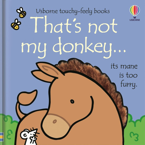 That's Not My Donkey - Usborne Touchy & Feely Books *new Kel