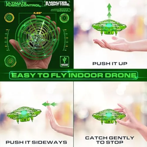 Force1 Scoot Skeet Mini Drone Juego De Disparos