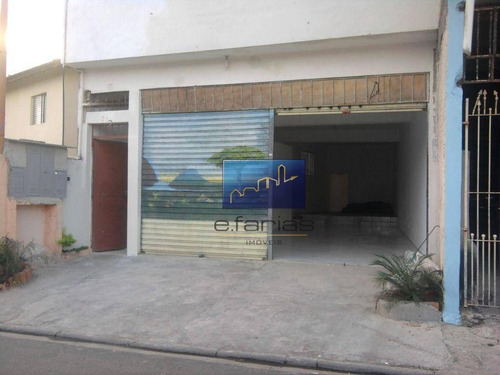 Imagem 1 de 6 de Salão Para Alugar, 90 M² Por R$ 1.500,00/mês - Jardim Fernandes - São Paulo/sp - Sl0094