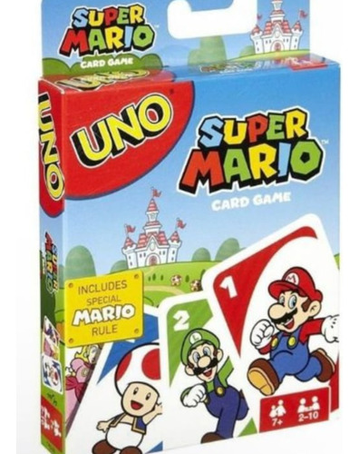 Juego Uno Cartas Mario Juego De Mesa