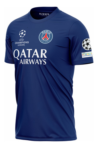 Playera Deportiva Paris Personalizada Nombre Y Numero